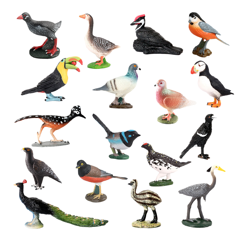 Kids Toys Review - Figuras de Animais Modelo Coruja, Flamingo,