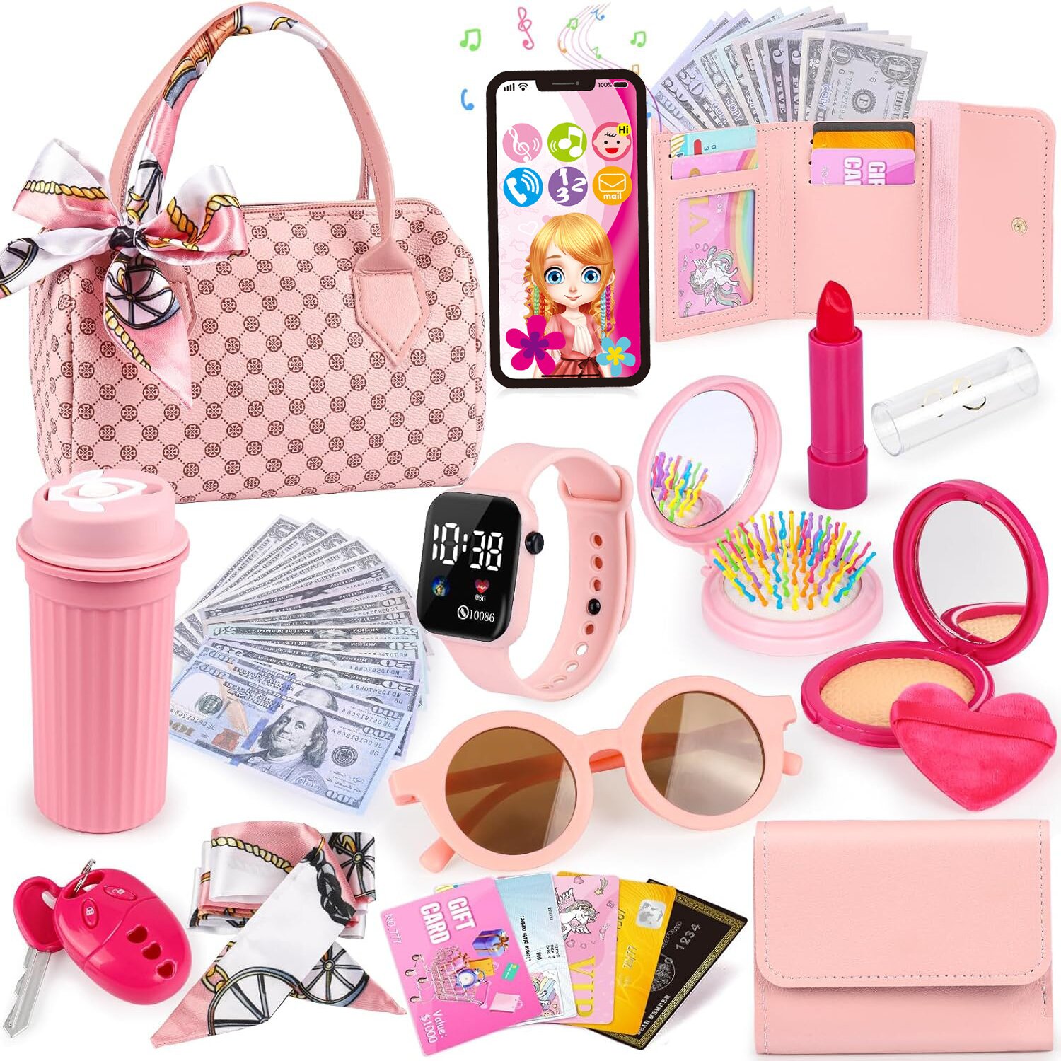 Top Kids Xmas Toys - Bolsa de brincar para meninas, bolsa