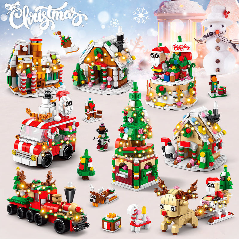 Kids Toys Xmas 2025 - Kit de Blocos de Montar DIY