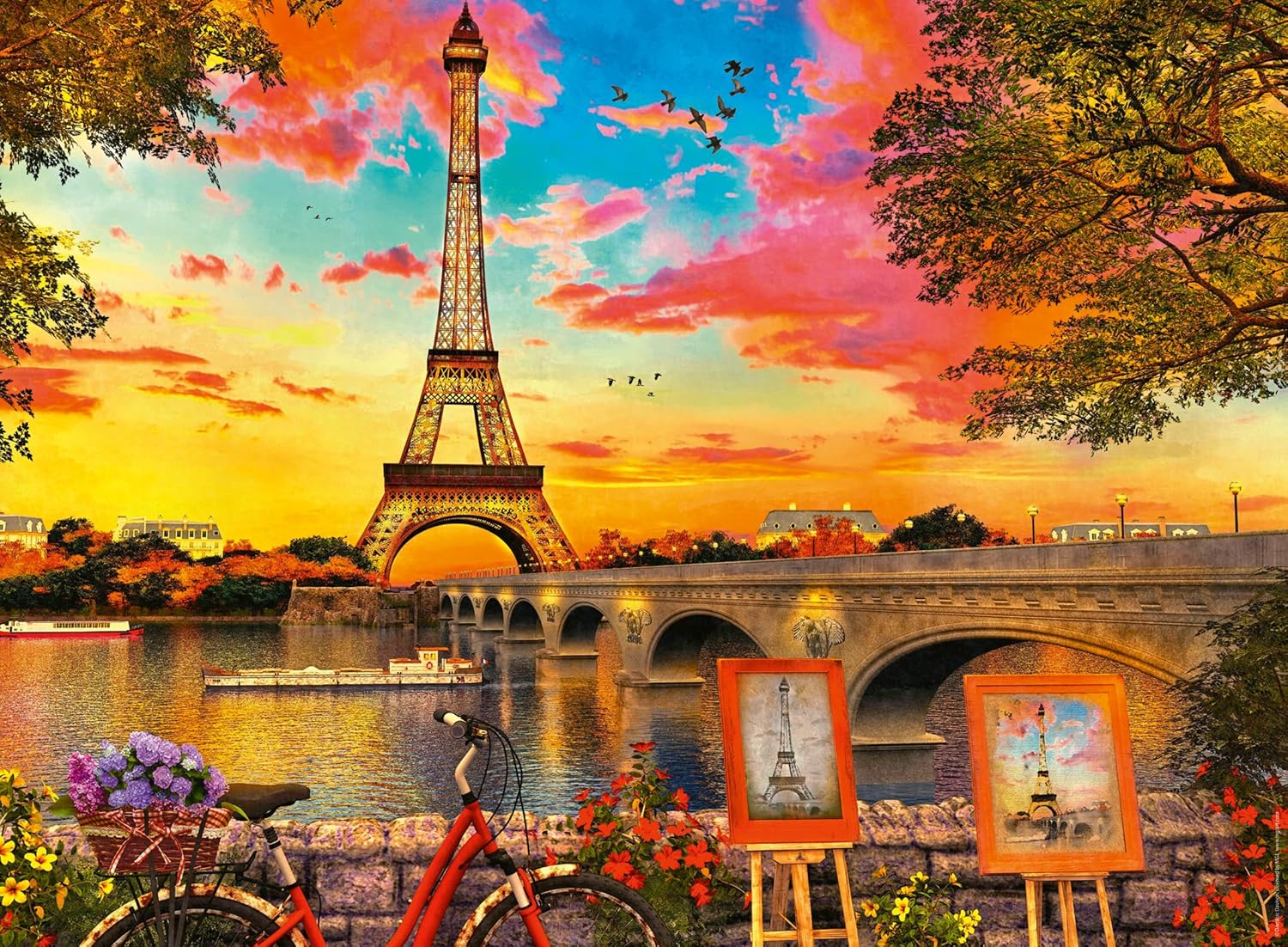 Kids Toys Paris - Noite na Torre Eiffel em Paris