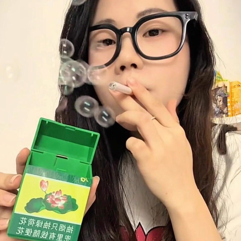 Bubble Machine Outdoor - Caixa de cigarro de plástico criativa