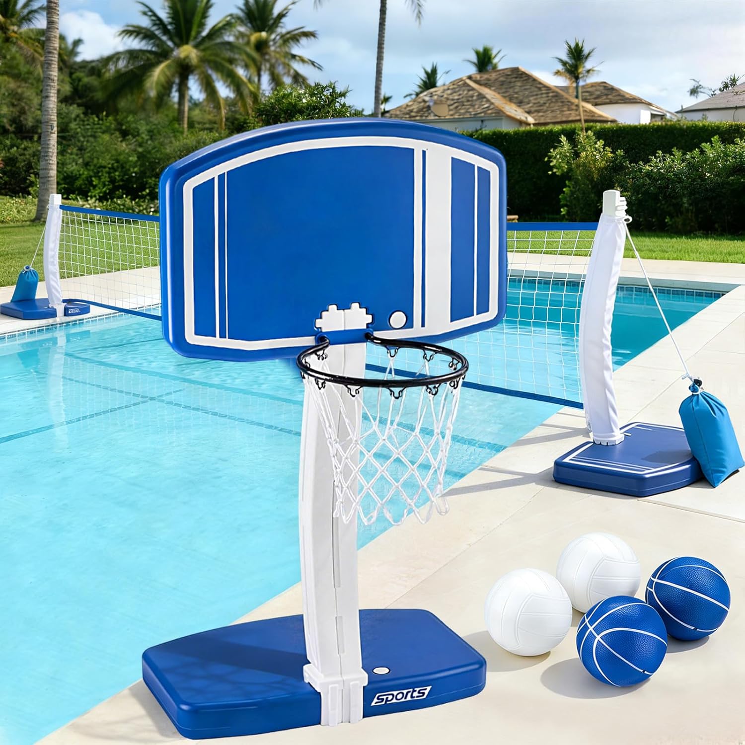 Kids Toys And Games - Aro de Basquete e Rede de