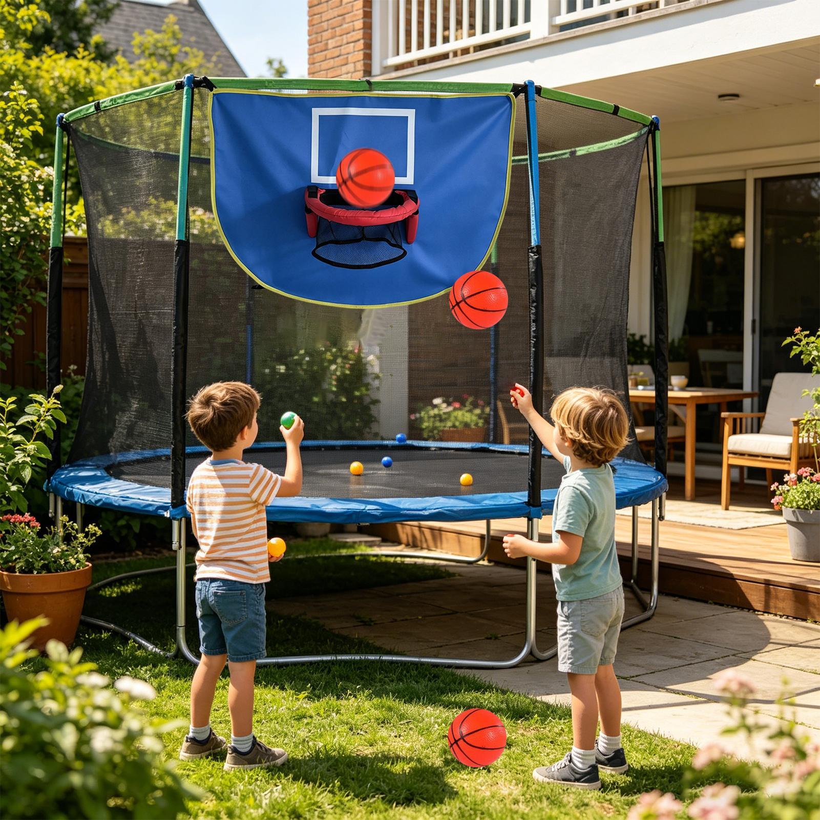 Basketball Hoop Kids Indoor - Aro de Basquete para Trampolim com