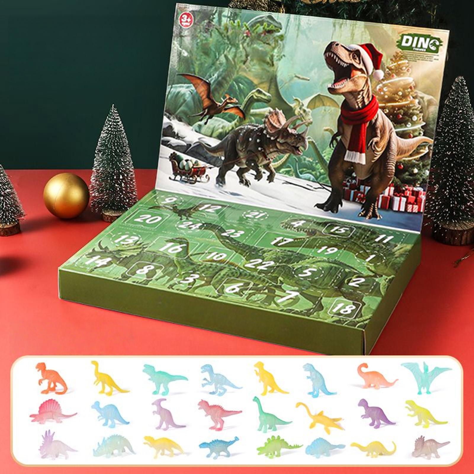 Kids Toys Xmas 2025 - Calendário do advento de dinossauro 2025