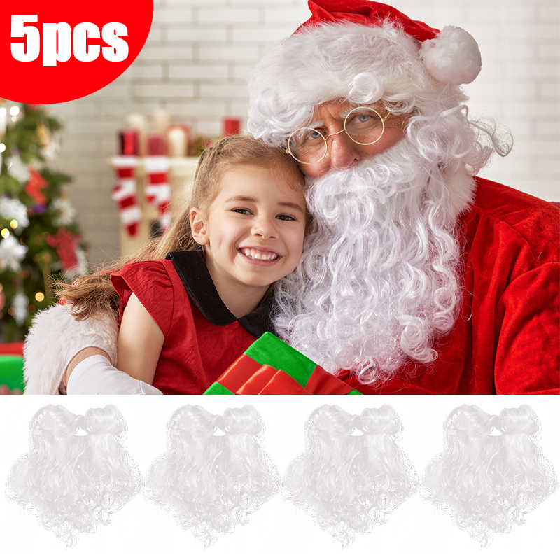 Kids Toys Xmas 2025 - Natal barba falsa papai noel bigode