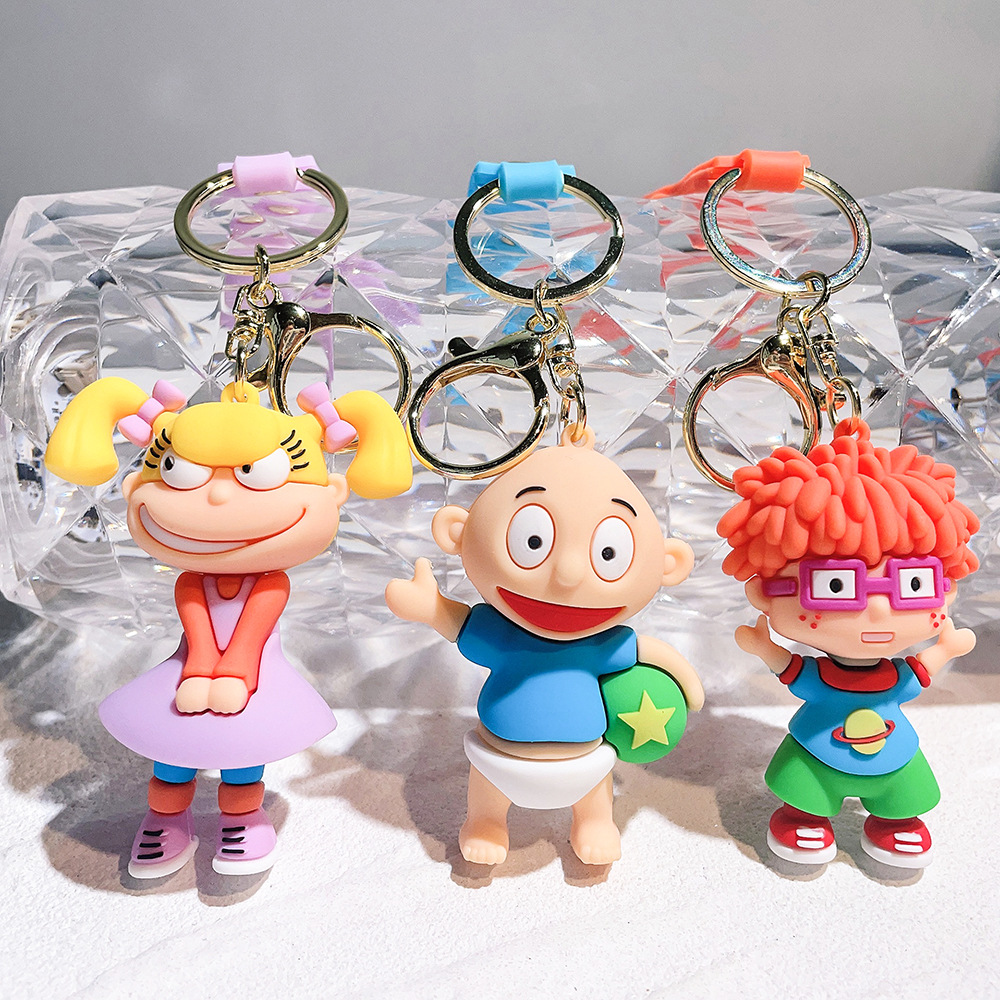 Kids Toys Paris - Chaveiro de Silicone Fofo com Personagem