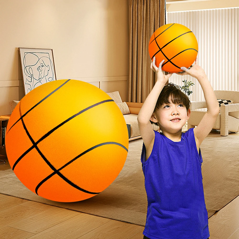 Kids Toys And Games - Mudo silencioso basquete diâmetro 18/21/24 cm