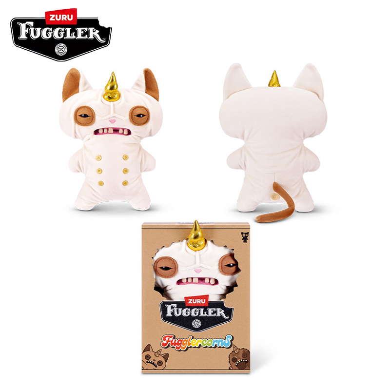 Unicorn Stuffed Toy - Nova Série Fugglercorns: Boneco de Pelúcia