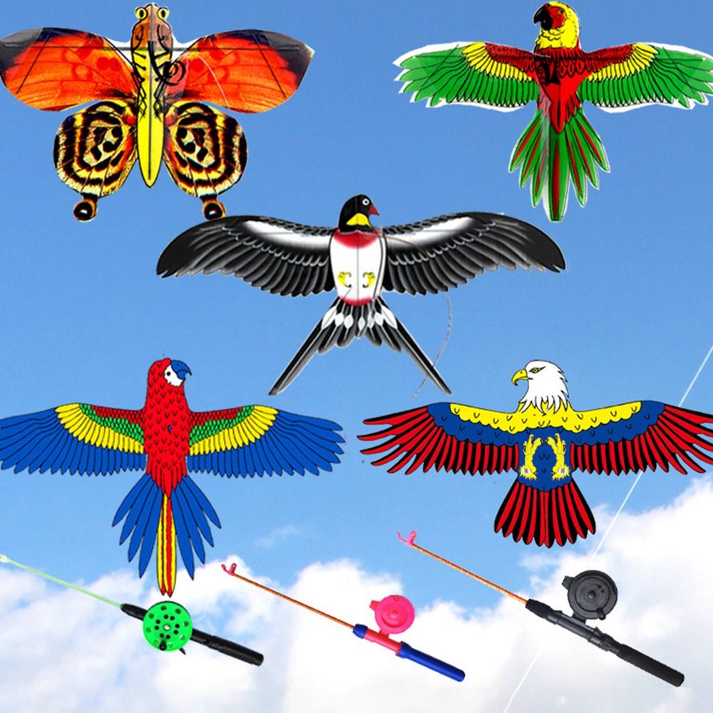 Kids Toys Paris - Cartoon Eagle Foldable Children Kite Mini
