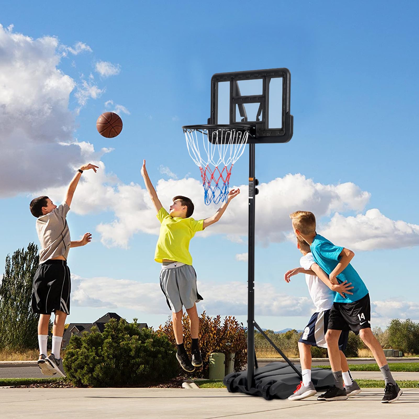 Basketball Hoop Kids Indoor - Aro de Basquete Infantil, Altura Ajustável