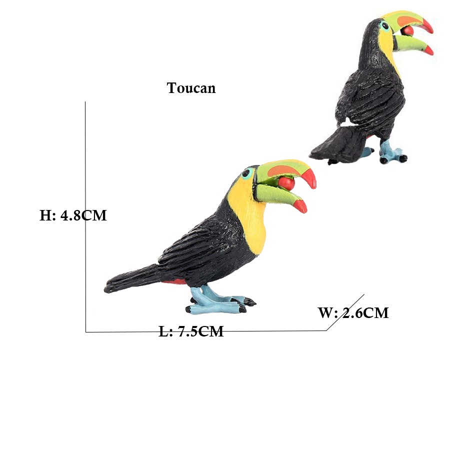 Figuras de Animais Modelo Coru - Kids Toys Review avaliação e preço