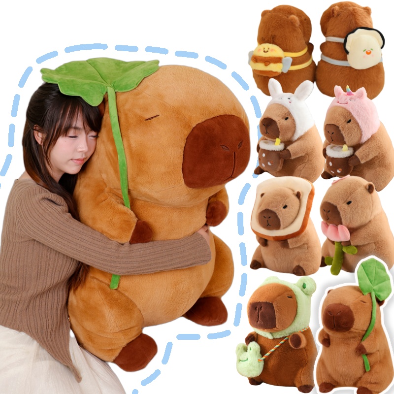 Folha de lótus capivara brinqu - Unicorn Stuffed Toy avaliação e preço