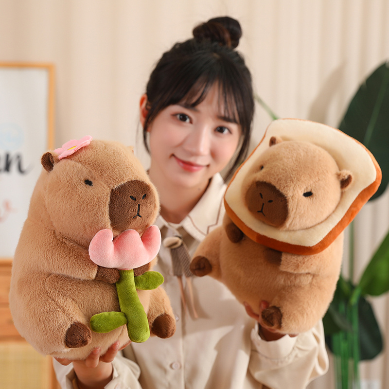 Folha de lótus capivara brinqu - Unicorn Stuffed Toy avaliação e preço