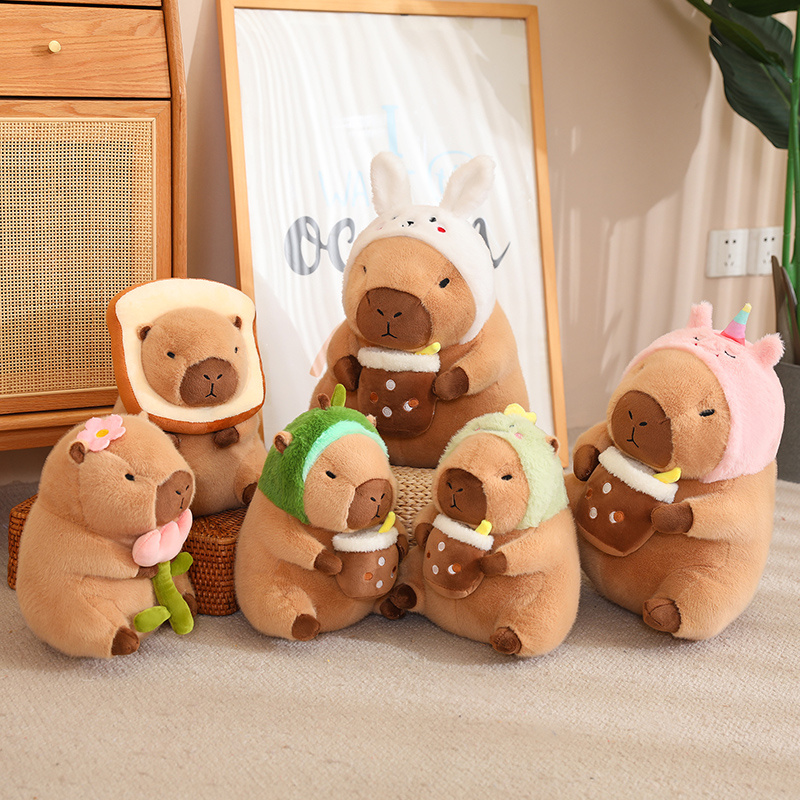 Folha de lótus capivara brinqu - Unicorn Stuffed Toy avaliação e preço