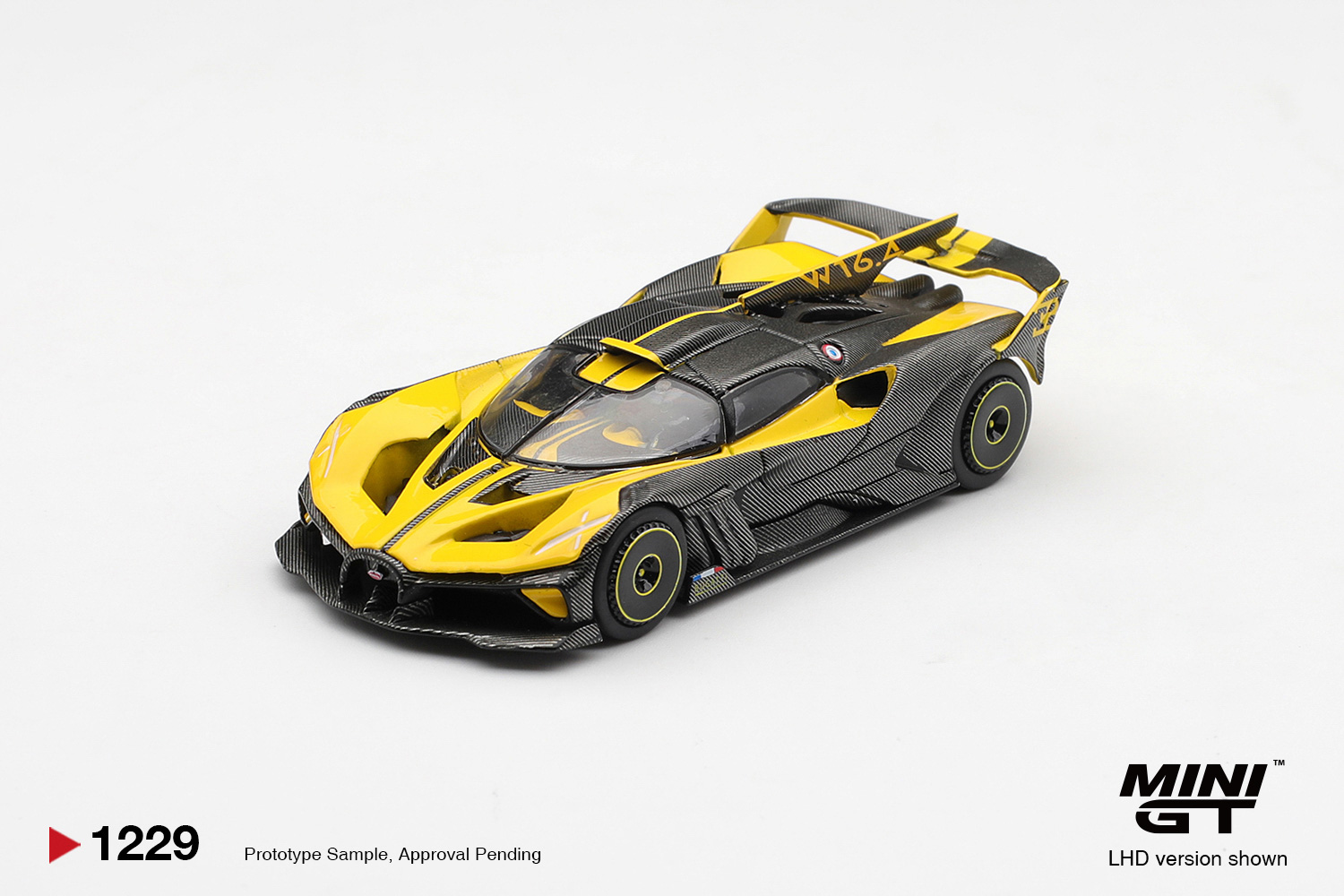 MINIGT 1/64 Bugatti Bolide Ama - Kids Toys Cars avaliação e preço