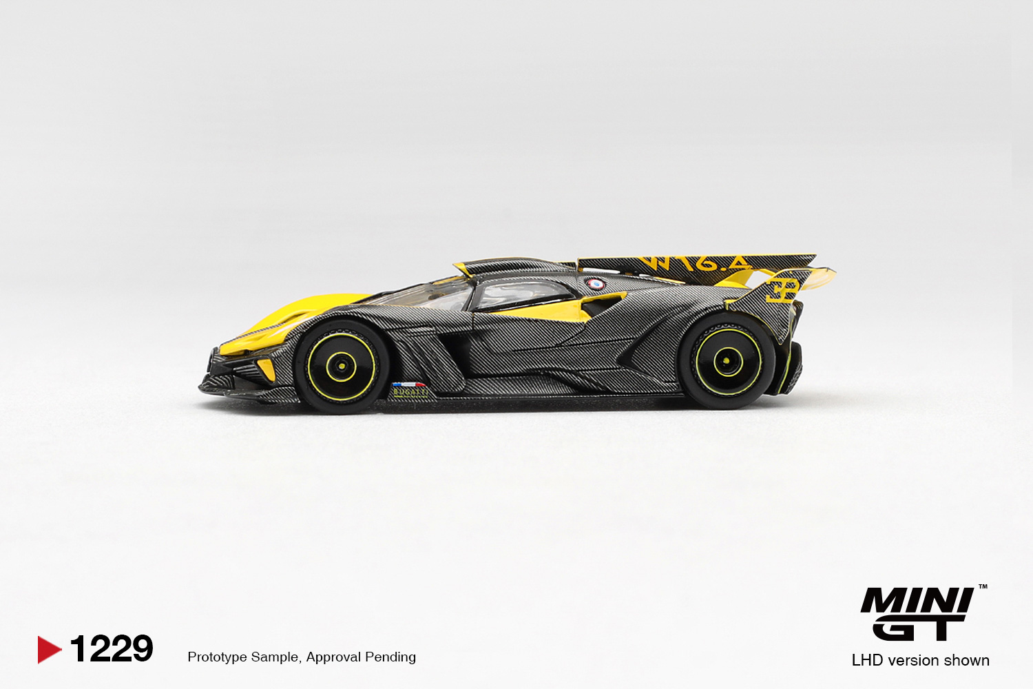 MINIGT 1/64 Bugatti Bolide Ama - Kids Toys Cars avaliação e preço