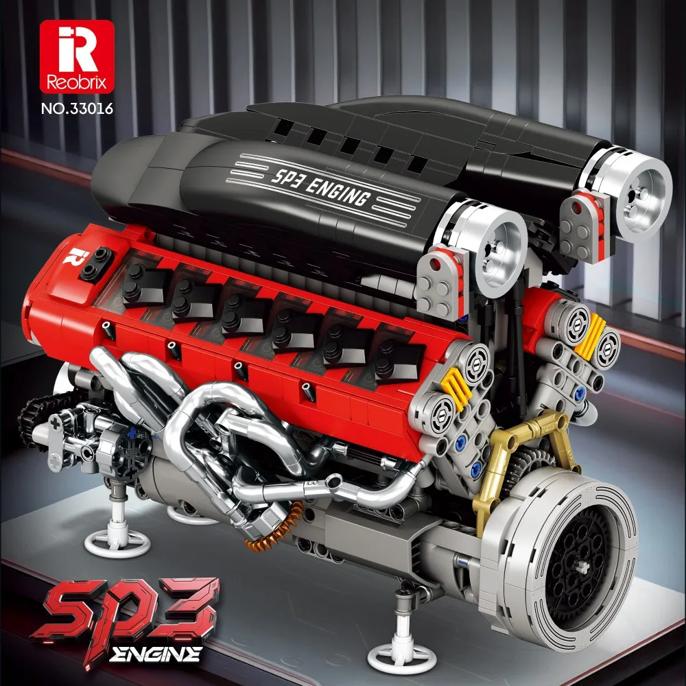1240 Peças Motor de Carro SP3, - Kids Toys Cars avaliação e preço