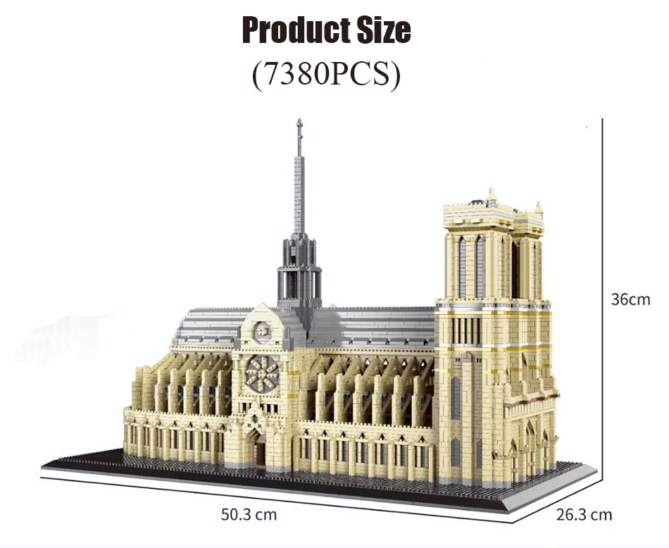 7380pcs + World Architecture M - Kids Toys Paris avaliação e preço