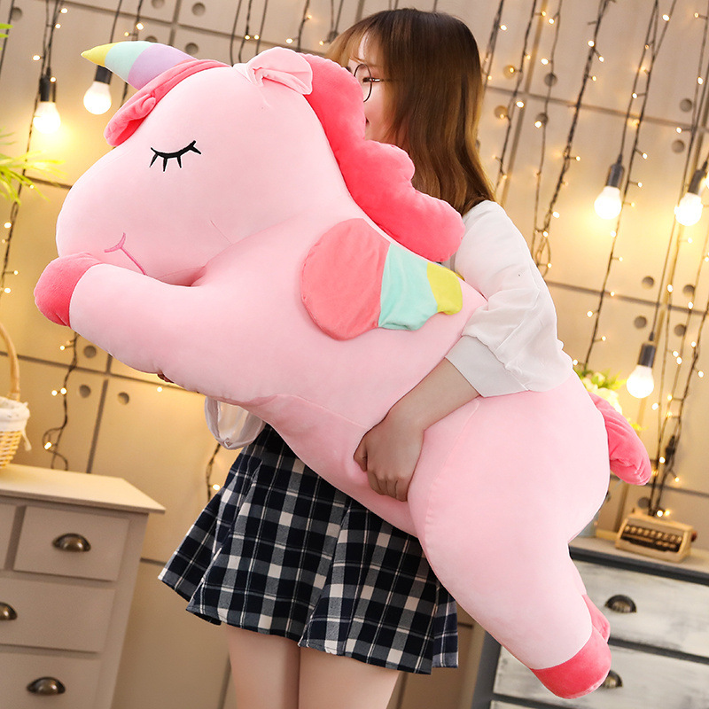 Pelúcia macia de unicórnio de  - Unicorn Stuffed Toy avaliação e preço