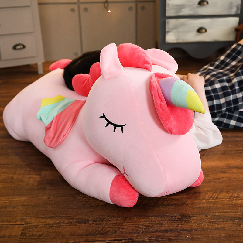 Pelúcia macia de unicórnio de  - Unicorn Stuffed Toy avaliação e preço