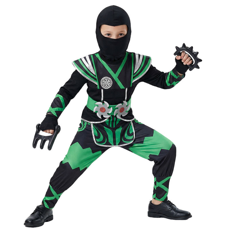 Conjunto de Fantasia de Ninja  - Kids Toys Review avaliação e preço