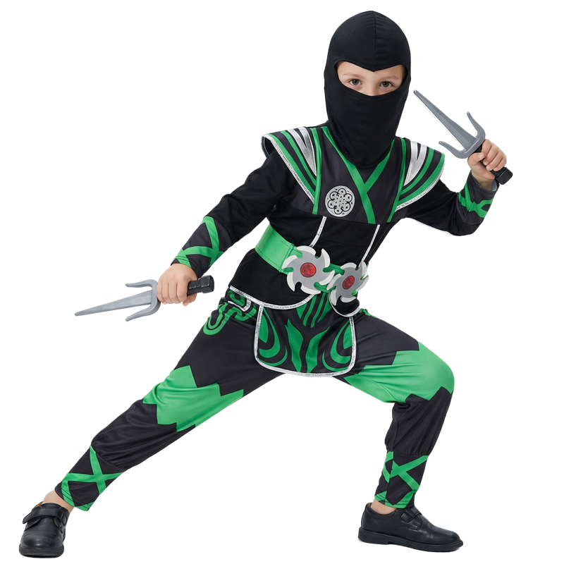 Conjunto de Fantasia de Ninja  - Kids Toys Review avaliação e preço
