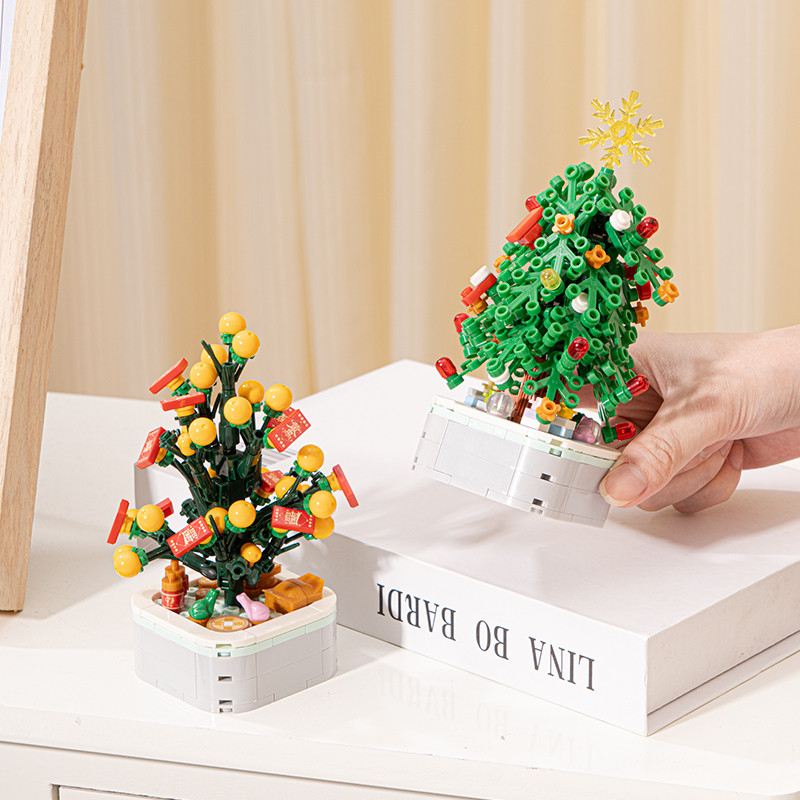 Kit de construção de árvore de - Kids Toys Xmas 2025 avaliação e preço