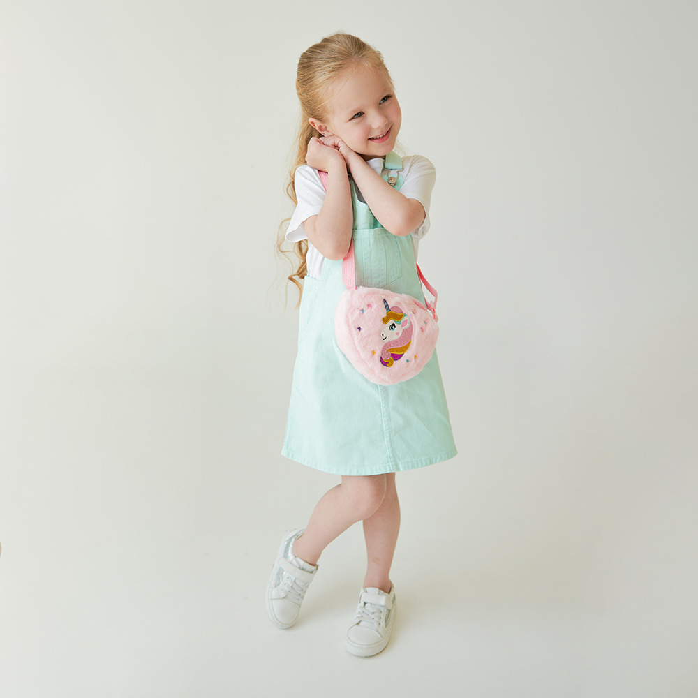 Bolsa Transversal de Pelúcia K - Unicorn Stuffed Toy avaliação e preço