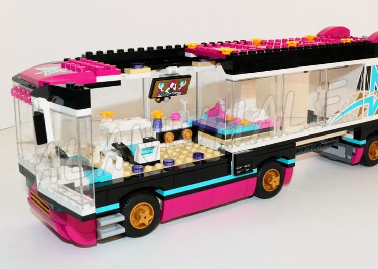 684 peças Friends Pop Star Tou - Kids Toys Xmas 2025 avaliação e preço