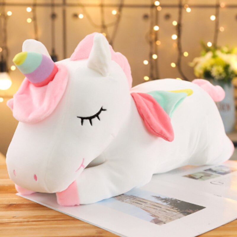 Cavalo Kawaii Plush 25/50cm So - Unicorn Stuffed Toy avaliação e preço