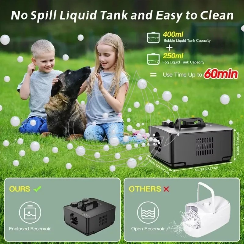 Máquina de Bolhas de Fumaça 2  - Bubble Machine Outdoor avaliação e preço