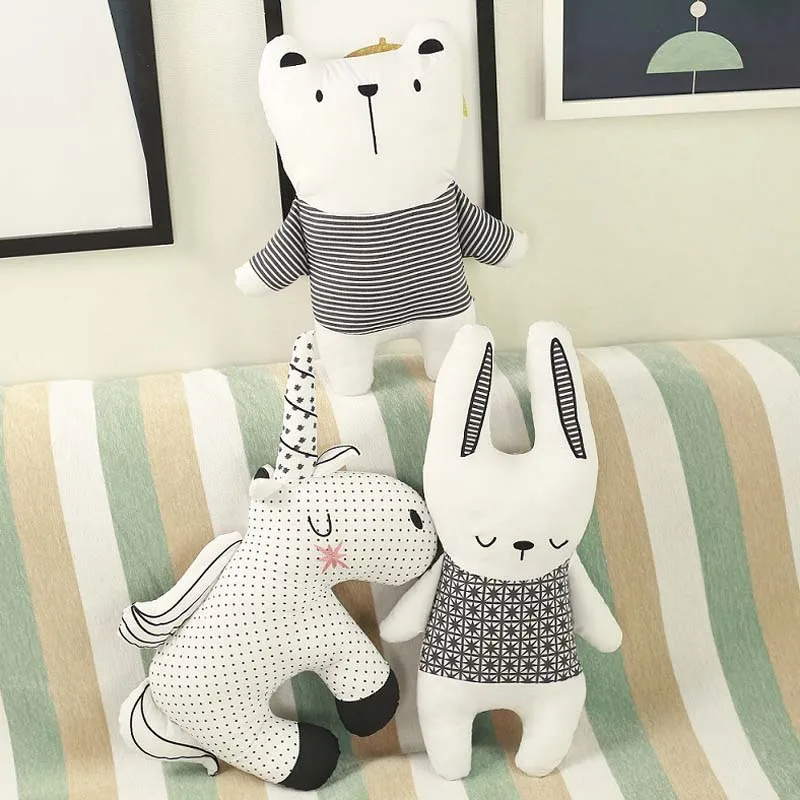 Boneco de Pelúcia de Algodão C - Unicorn Stuffed Toy avaliação e preço