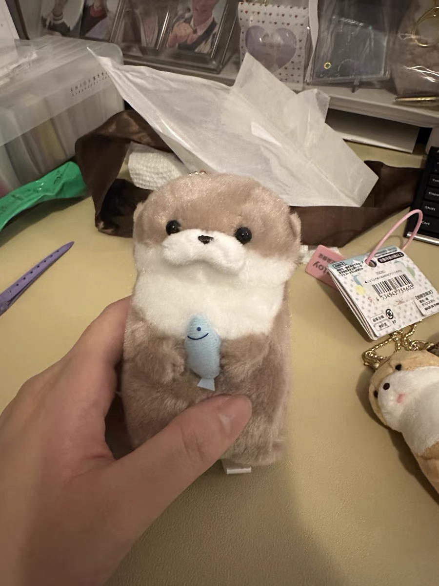 Bonito pequena lontra abraço p - Unicorn Stuffed Toy avaliação e preço