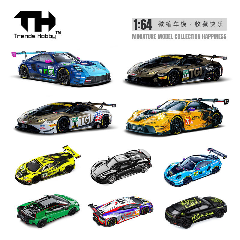 TH 1/64 Porsche 911 GT3 R LeMa - Kids Toys Cars avaliação e preço