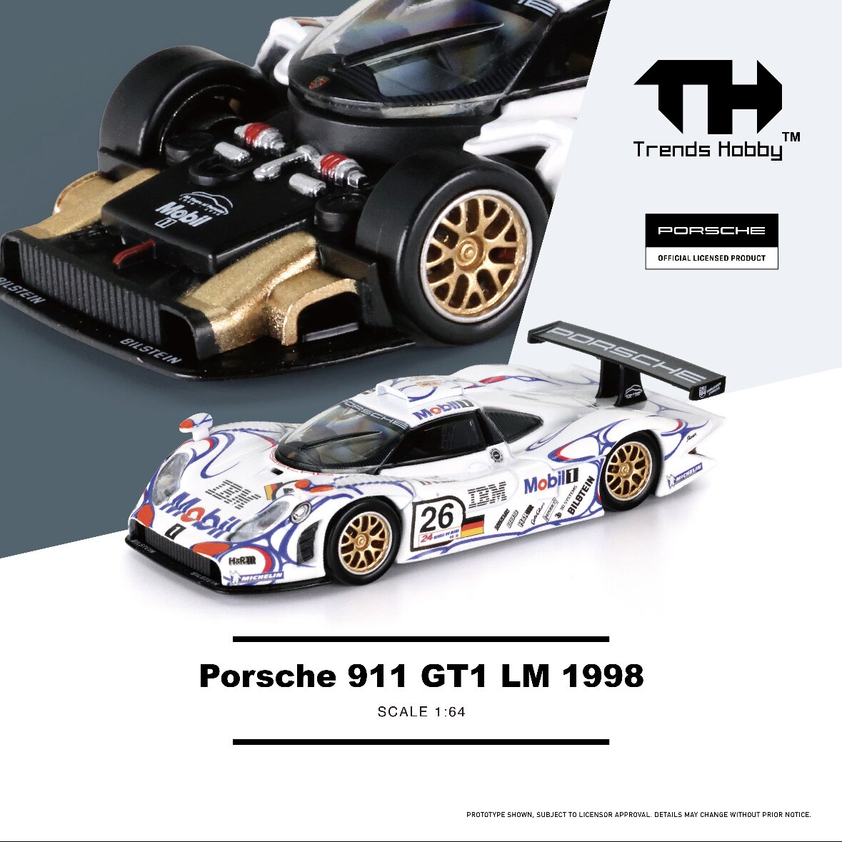 TH 1/64 Porsche 911 GT3 R LeMa - Kids Toys Cars avaliação e preço