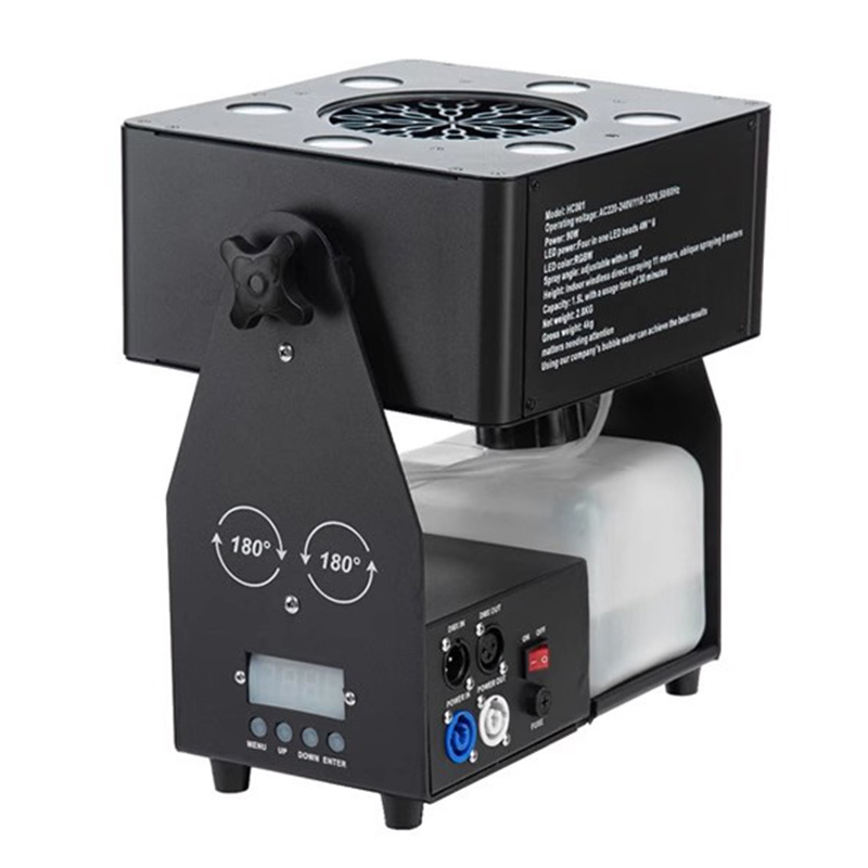 Máquina de bolhas led rgbw 4 e - Bubble Machine Outdoor avaliação e preço