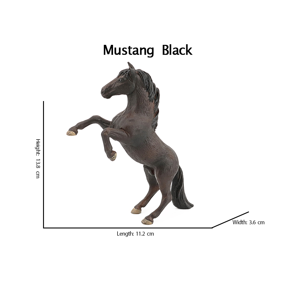 Estatueta de cavalo de plástic - Kids Toys Review avaliação e preço