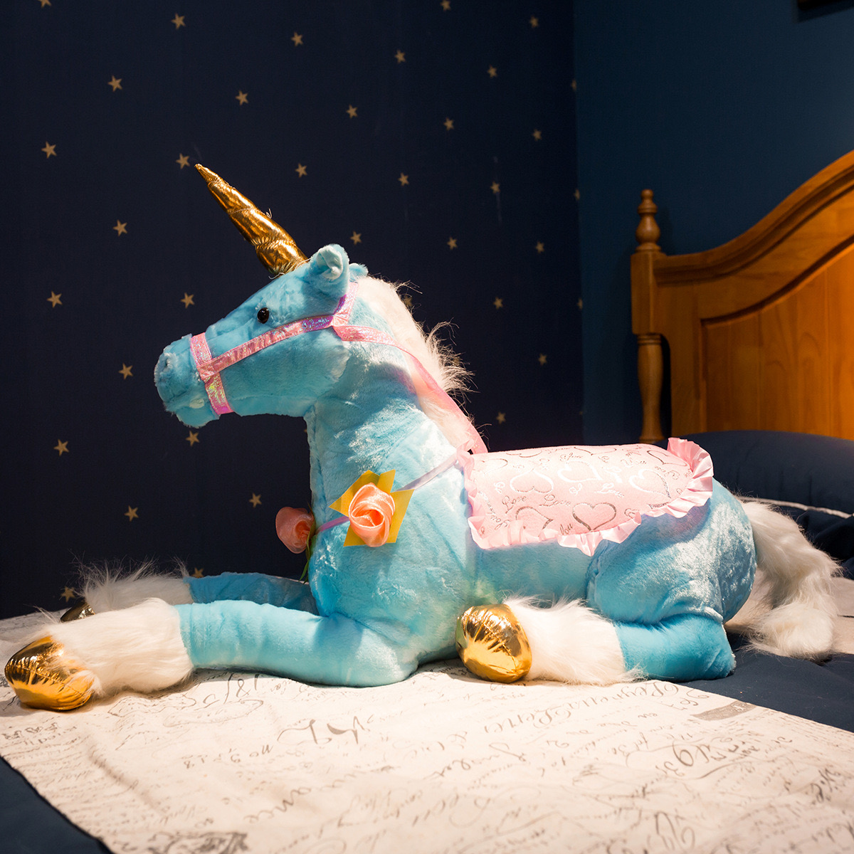100cm adorável unicórnio brinq - Unicorn Stuffed Toy avaliação e preço