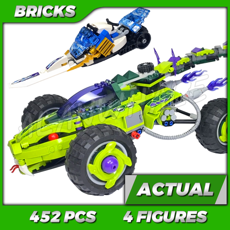 452 peças Shinobi Fangpyre Tru - Kids Toys Xmas 2025 avaliação e preço