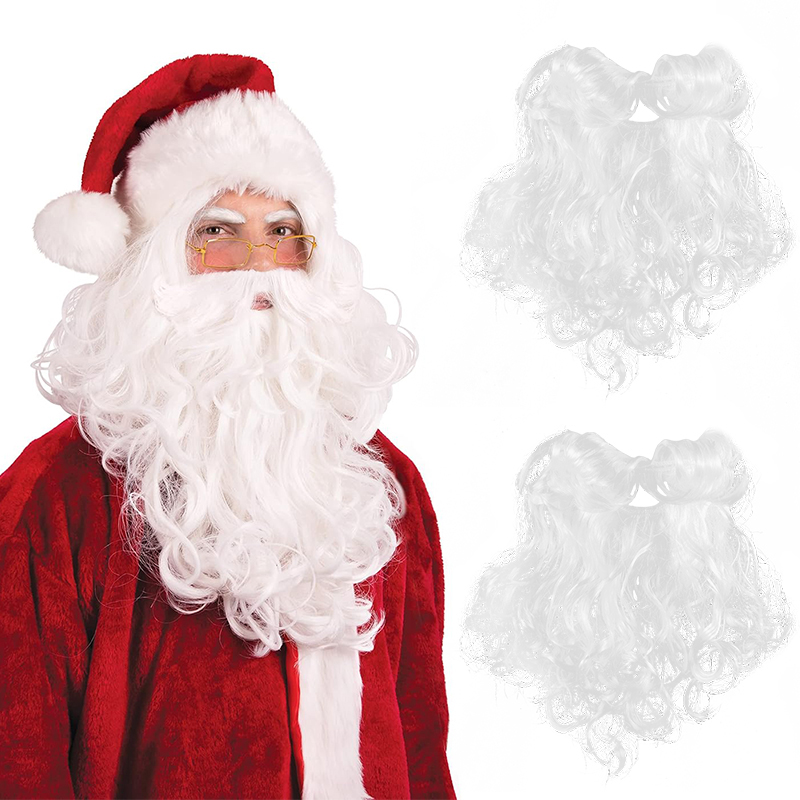 Natal barba falsa papai noel b - Kids Toys Xmas 2025 avaliação e preço