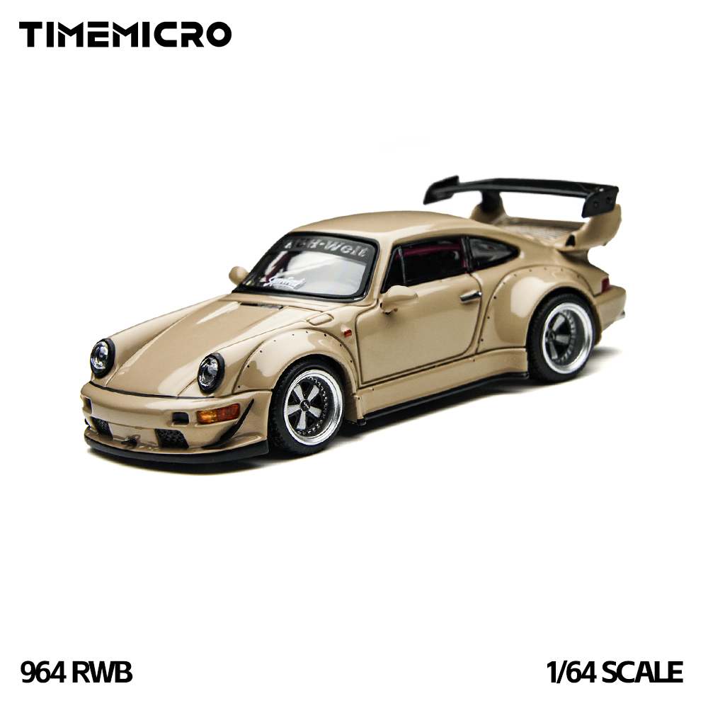 TimeMicro1:64 RWB 964 Bege - C - Kids Toys Cars avaliação e preço