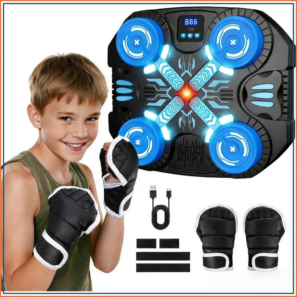 Máquina de Boxe Musical para C - Kids Toys And Games avaliação e preço