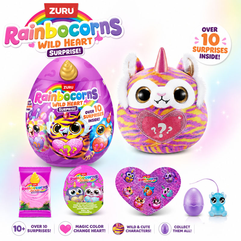 ZURU Rainocorns Wild Heart Sur - Unicorn Stuffed Toy avaliação e preço