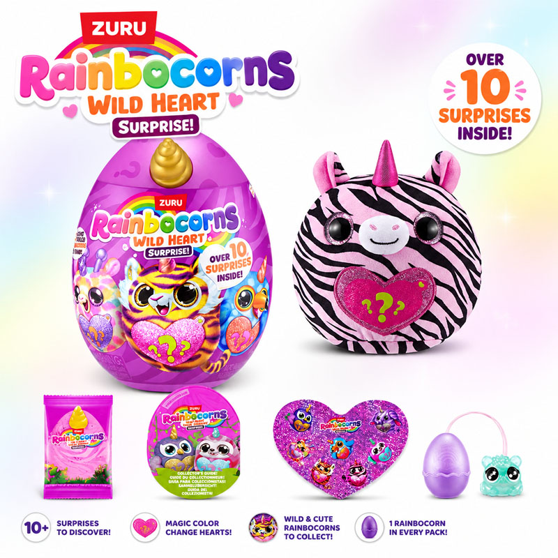 ZURU Rainocorns Wild Heart Sur - Unicorn Stuffed Toy avaliação e preço